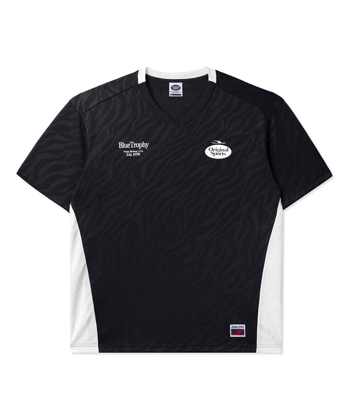 프로-스펙스(PRO-SPECS) HALF SLEEVE SPORTS JERSEY BLAK