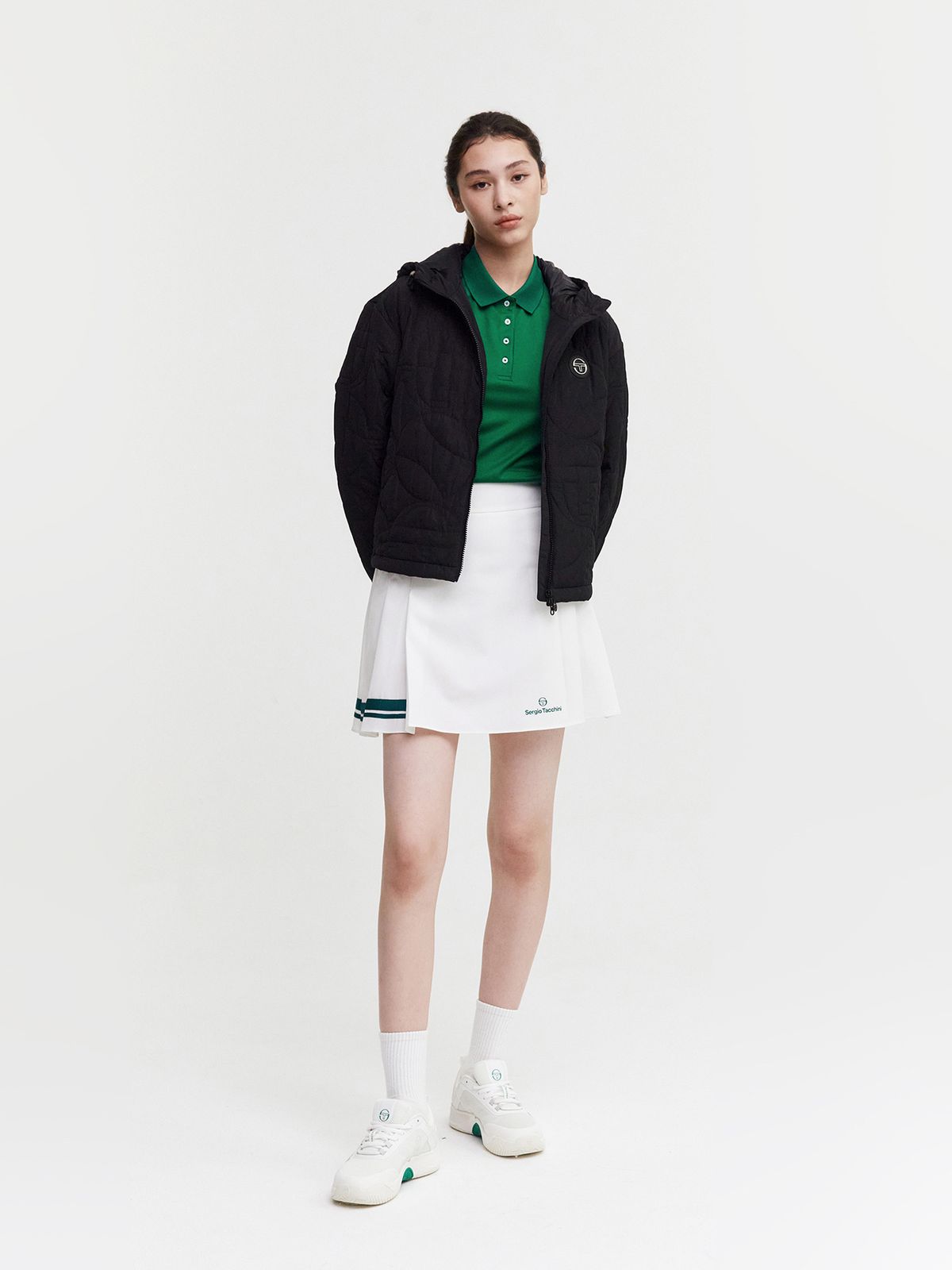 세르지오 타키니(SERGIO TACCHINI) W 리조트 패딩 점퍼 (Black)