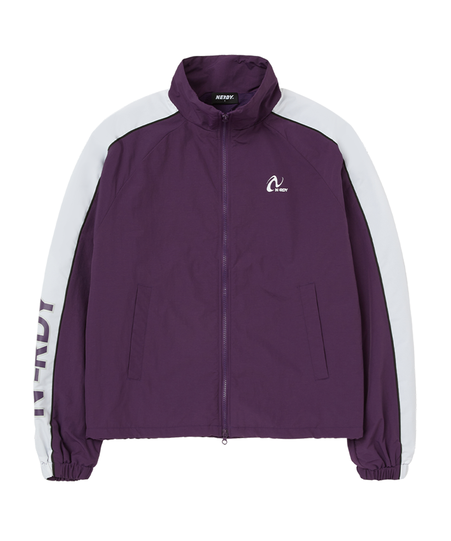 ☆NERDY☆ Line Windbreaker Dark Purple MUSINSA | NERDY Line Windbreaker Dark Purple
