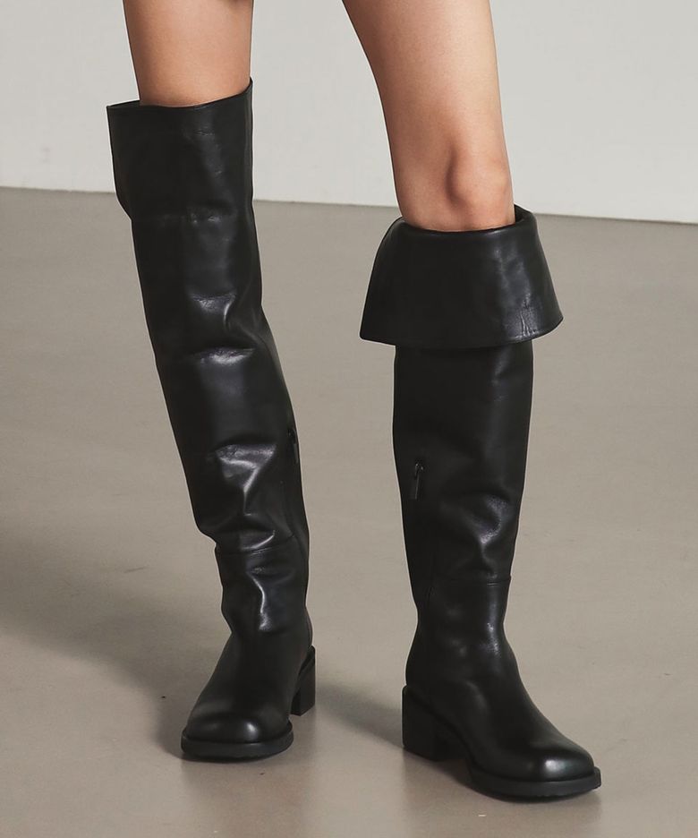 리페이 니하이 부츠 Re Fei Knee-High Boots 23F53BK
