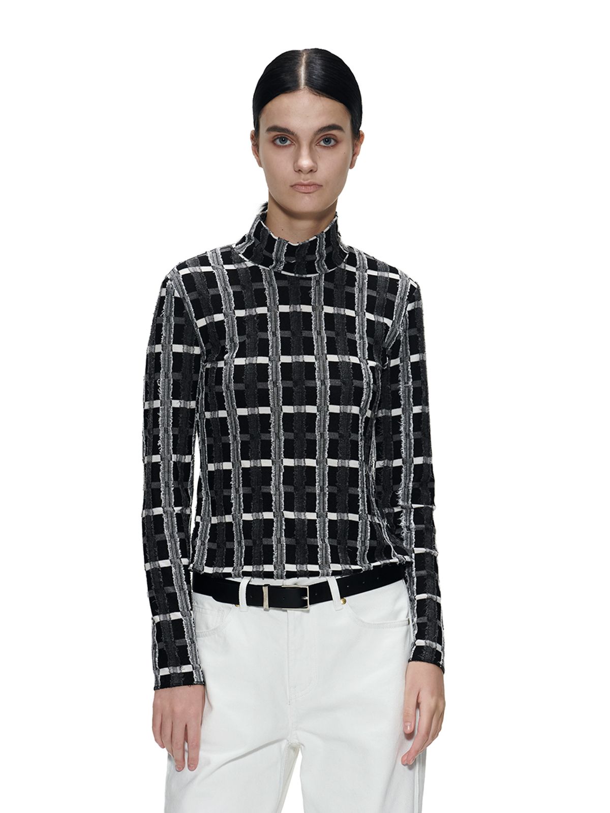 더발론(THE BALLON) SQUARE PATTERN TURTLE T-SHIRT