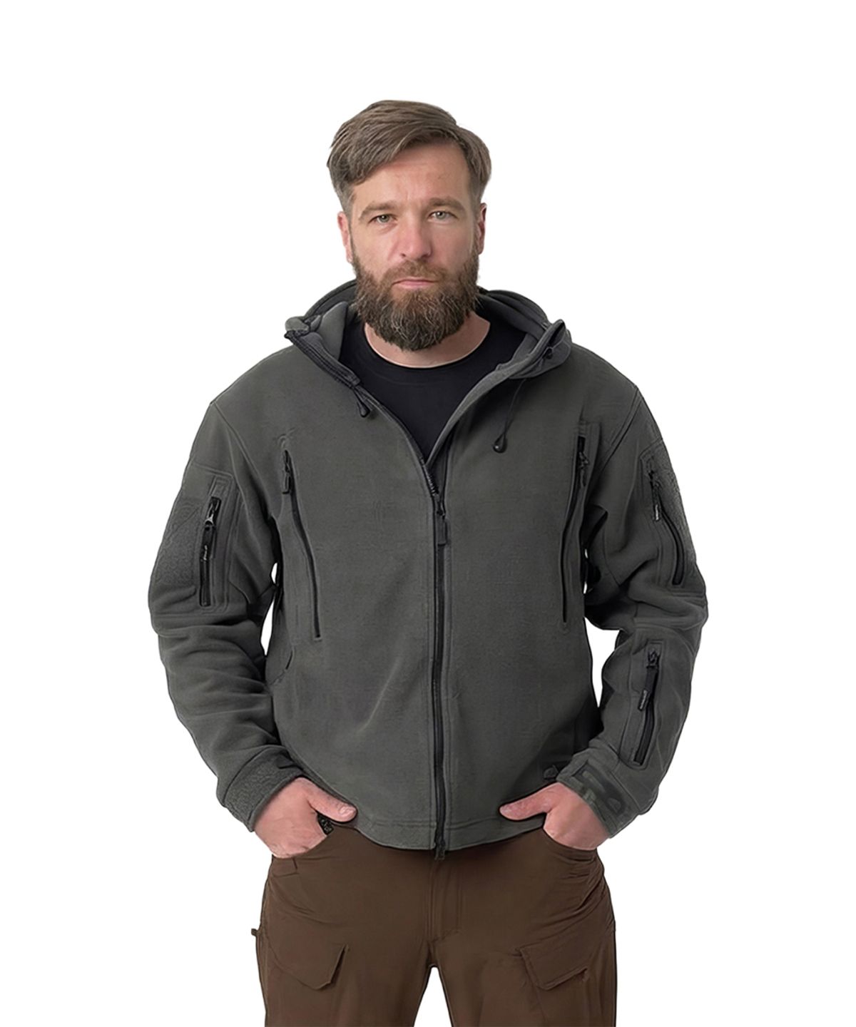 헬리콘텍스(HELIKONTEX) 패트리어트 헤비 플리스 자켓 쉐도우그레이