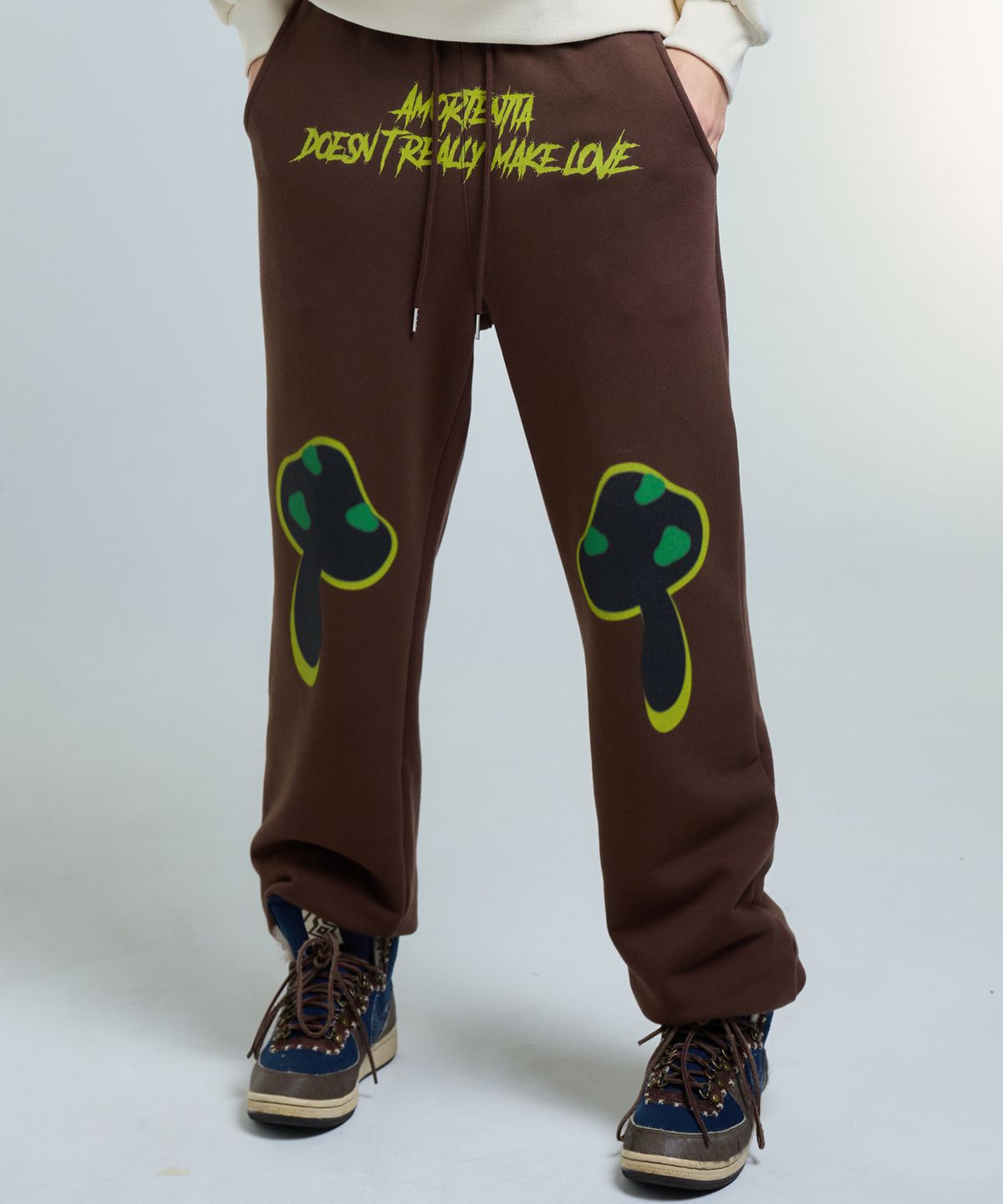 러브이즈트루(LUVISTRUE) AM POISON PANTS(BROWN)