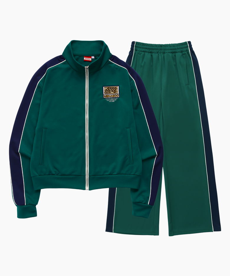 SIDELINE POINT TRACK PANT SET_GR