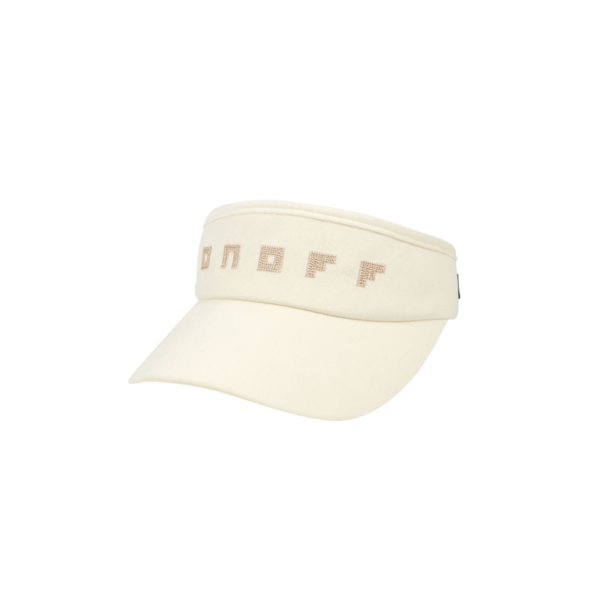 온오프(ONOFF) 여성 벨로아 바이저 OF8603LB_IVORY