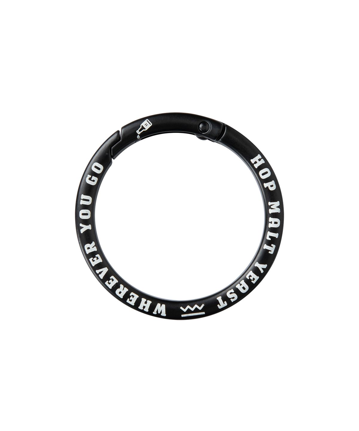 홉몰트이스트(HOPMALTYEAST) ROUND CARABINER KEYRING