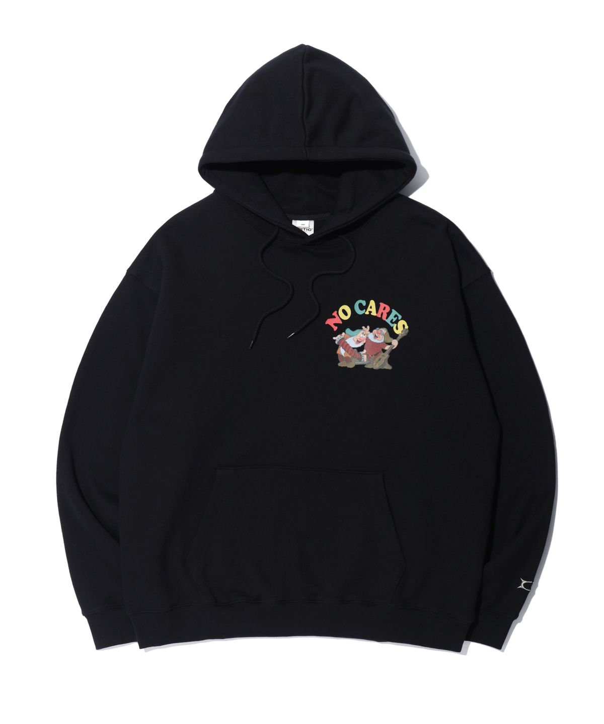 크리틱(CRITIC) SNOW WHITE DWARFS HOODIE BLACK