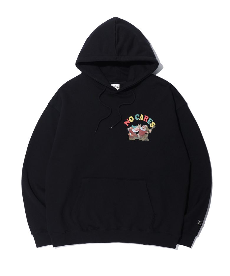 SNOW WHITE DWARFS HOODIE BLACK