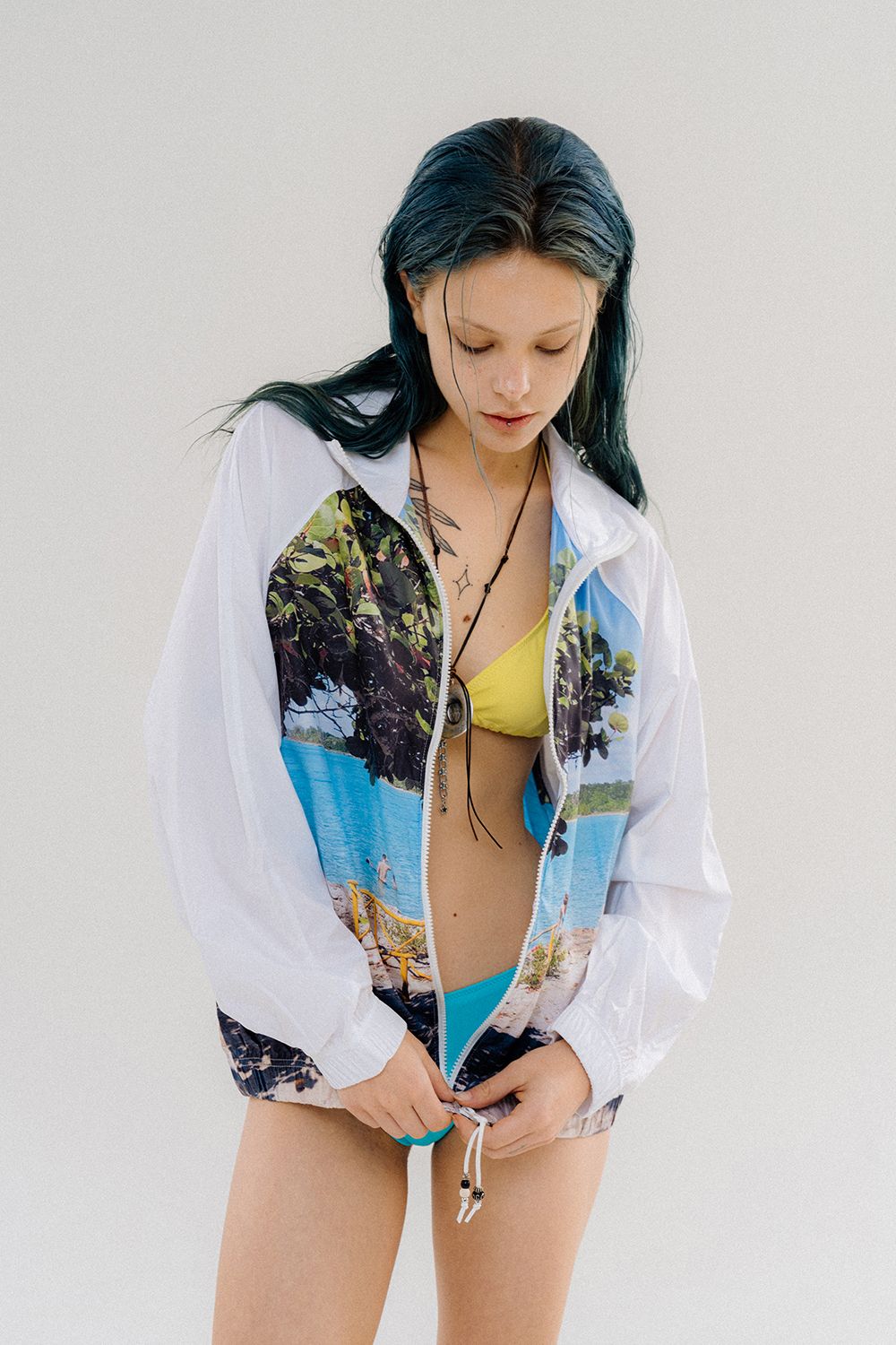 ★OROGEE★PUNTA PERDIZ WIND BREAKER★Multi★韓国★大人気★ MUSINSA公式 | OROGEE Punta Perdiz Wind Breaker - Blue