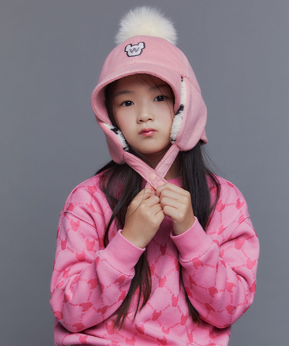 라이프워크 키즈(LIFEWORK KIDS) 키즈) 덤블 렌티큘러 트래퍼 돔햇