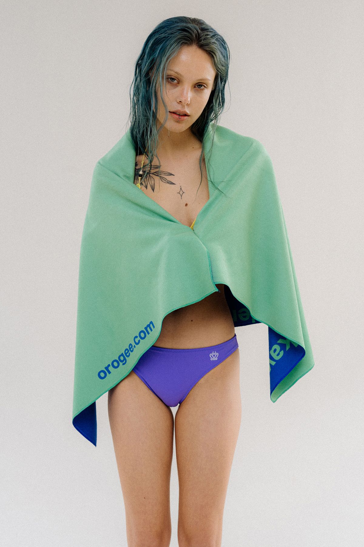 오로지(OROGEE) Orogee Logo Double-Side Terry Towel