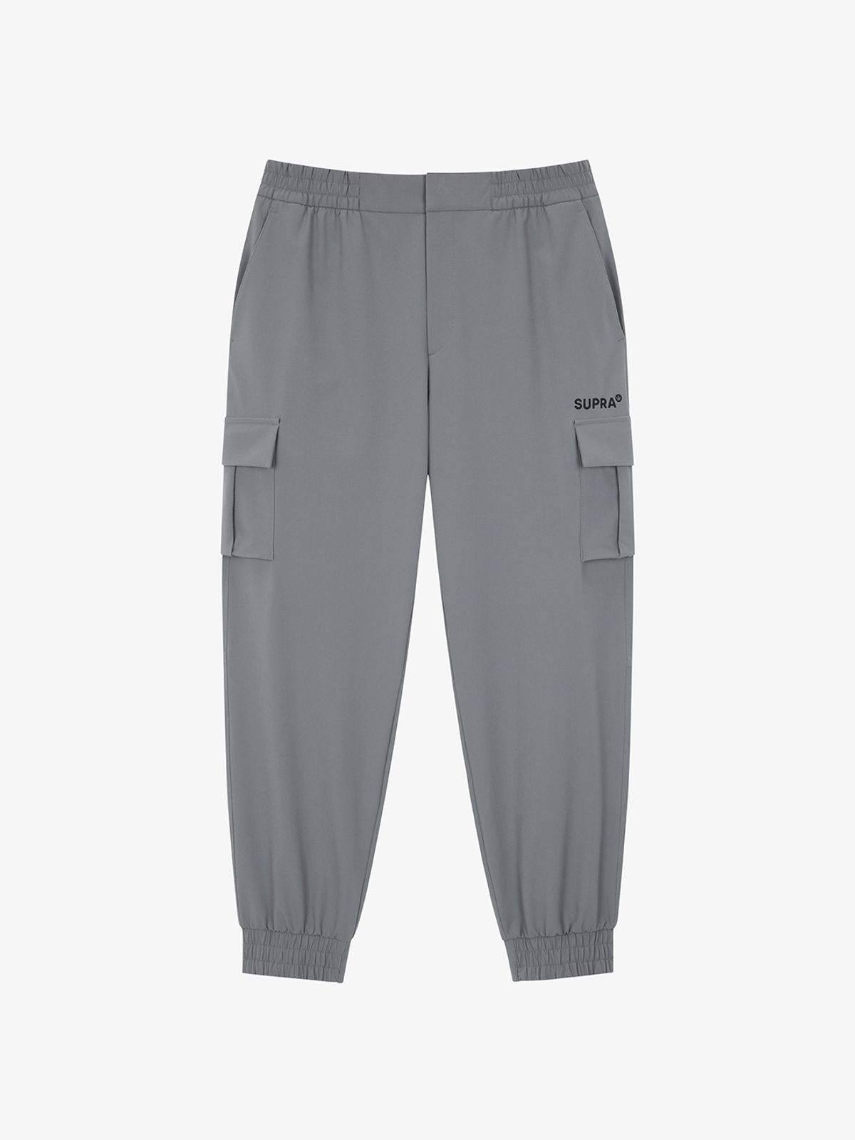 수프라(SUPRA) 아웃도어 우븐 기모 카고 조거 팬츠(GREY)