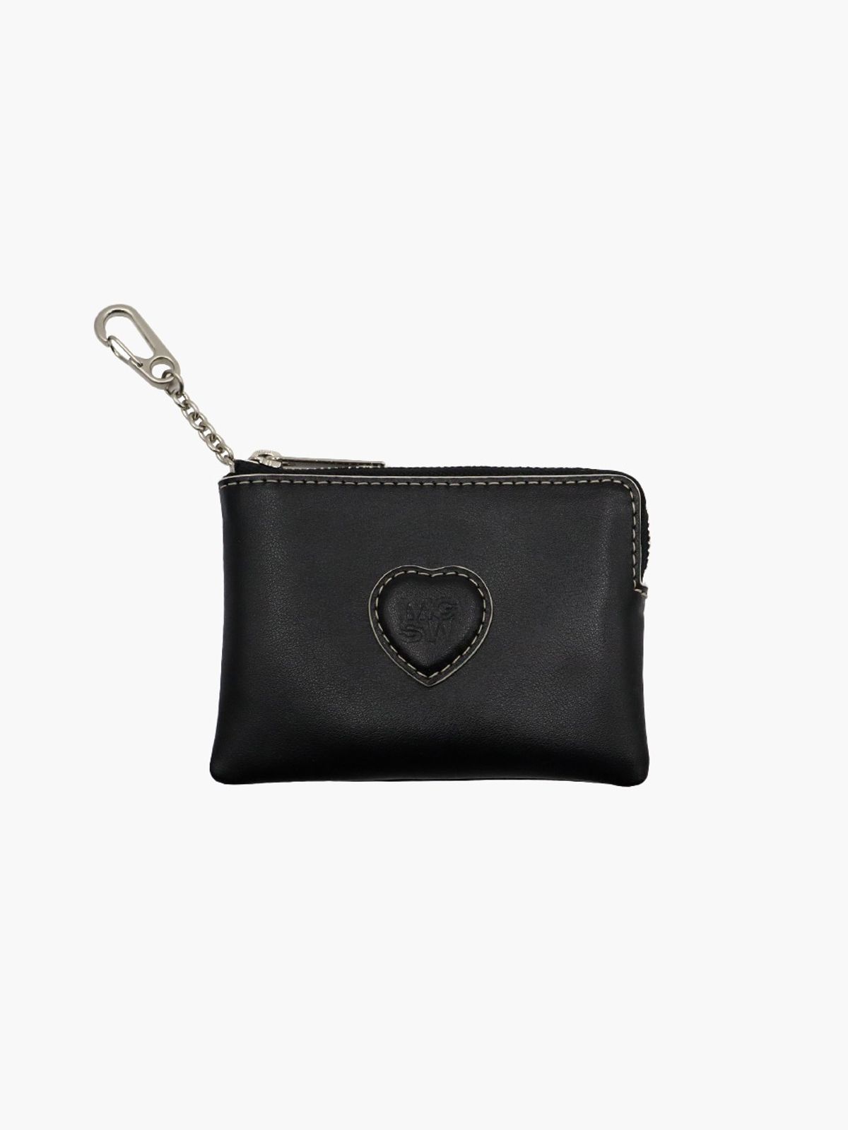 마지셔우드(MARGESHERWOOD) HEART ZIPPER WALLET_4colors
