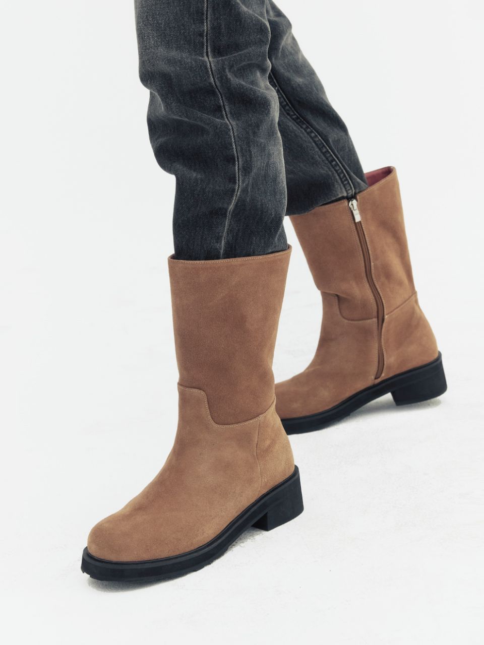 ◆KOMOREBI MUSEUM◆ Handmade Chunky Sole Platform Leather Mi s-l1200.jpg
