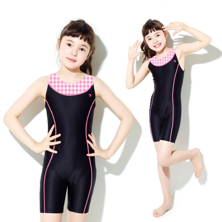 여아동 원피스 수영복 반신 3부 M23012