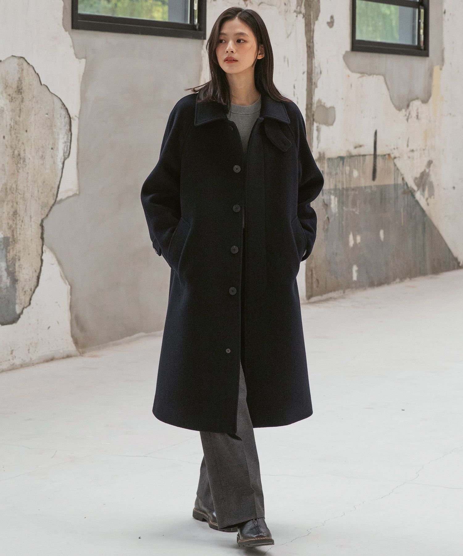 ジャケット・アウター ANOTHER OFFICE LEGACY BALMACAAN COAT ANOTHER OFFICE LEGACY BALMACAAN COAT