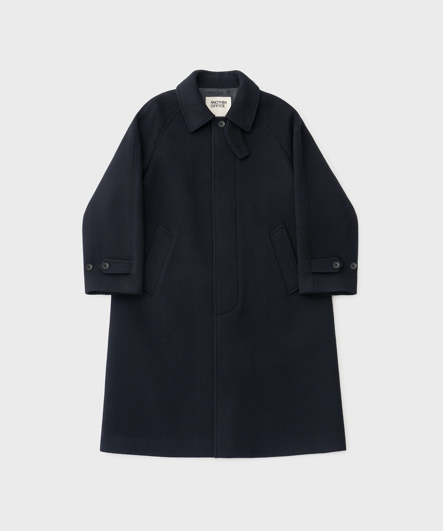 ジャケット・アウター ANOTHER OFFICE LEGACY BALMACAAN COAT MUSINSA公式 | ANOTHER OFFICE Legacy Balmacaan Coat (Dark Navy)