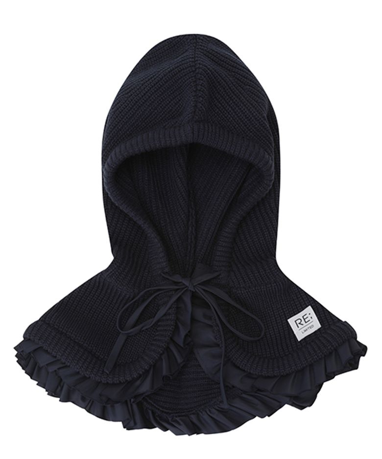 Round Collar Hoodie Balaclava_R0WAW23109NYX