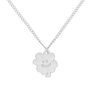 클로버 스마일 목걸이