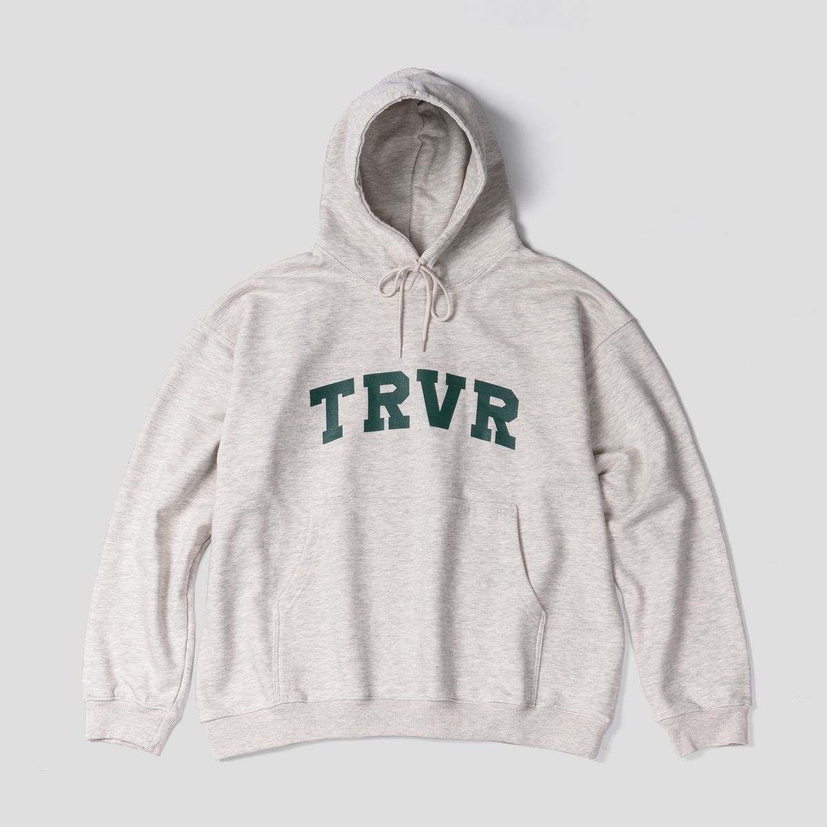 티알브이알(TRVR) Hoodie U-Graphic Oatmeal