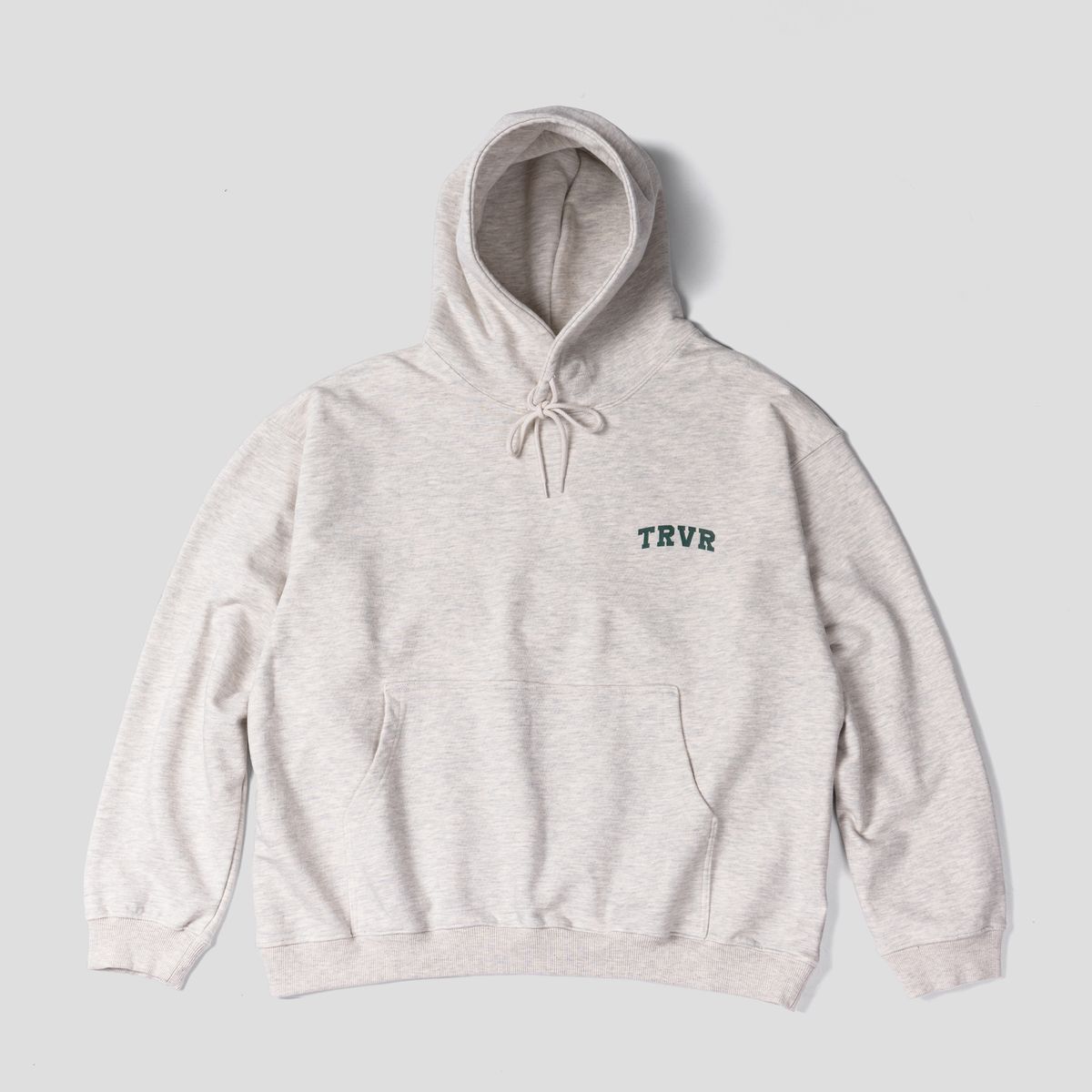 티알브이알(TRVR) Hoodie F-Graphic Oatmeal