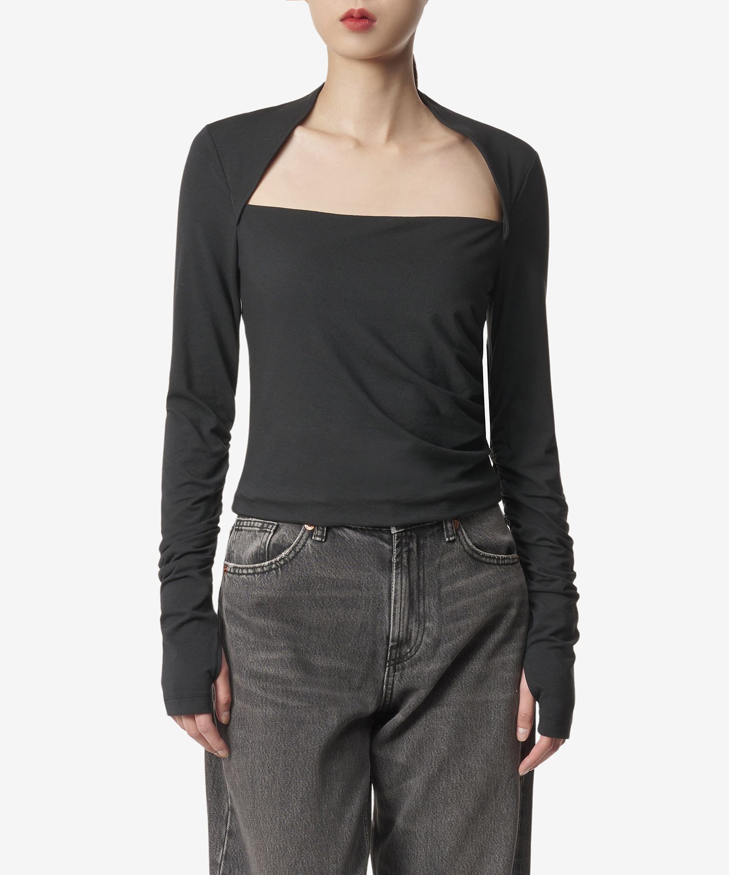 musinsa ムシンサ TYPESERVICE トップス レディース MUSINSA公式 | MUSINSA STANDARD WOMAN Women's Basic Crew Neck
