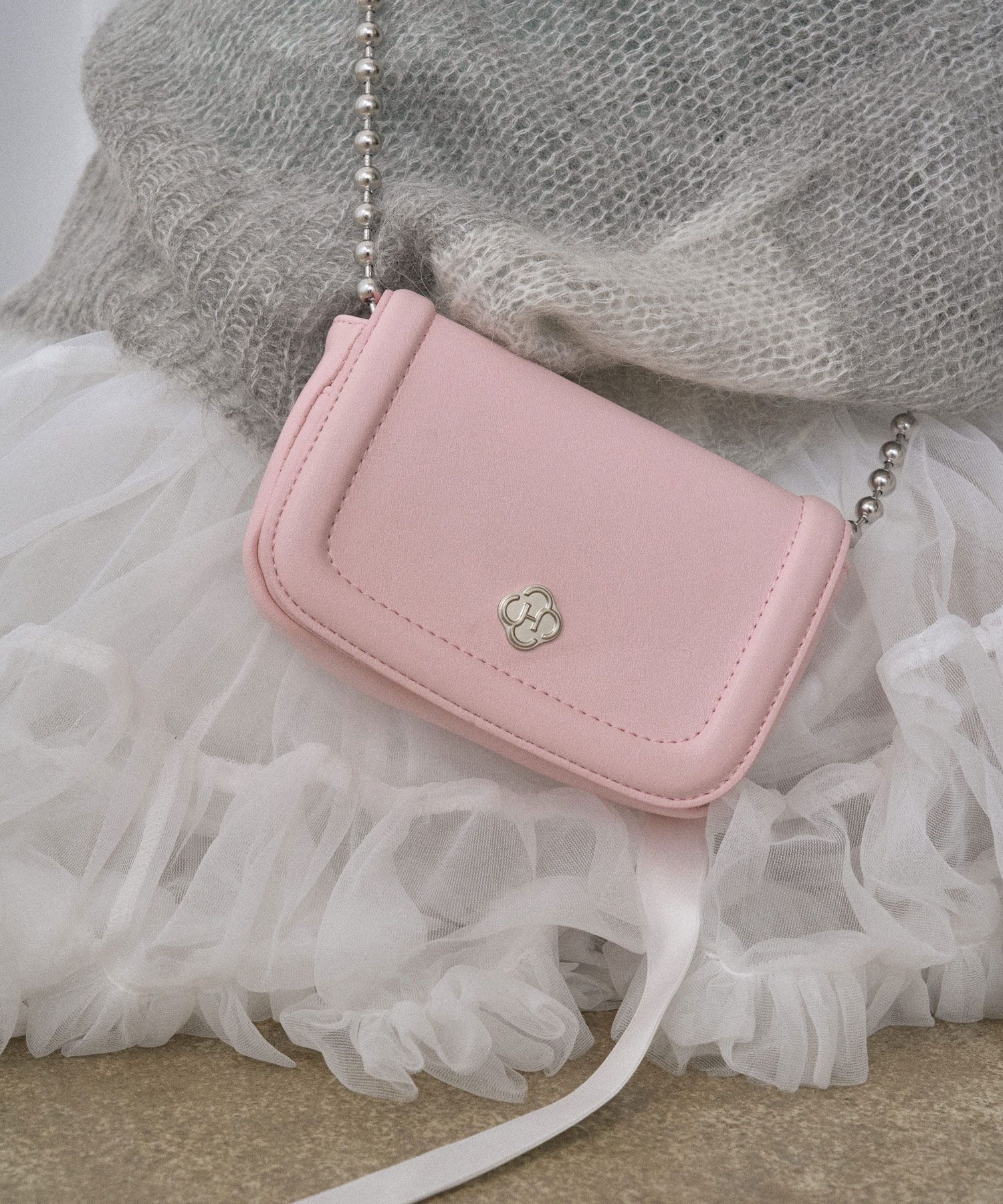 HEEARI　Poppy Chain Mini Bag_Red　ミニバッグ 210.jpg