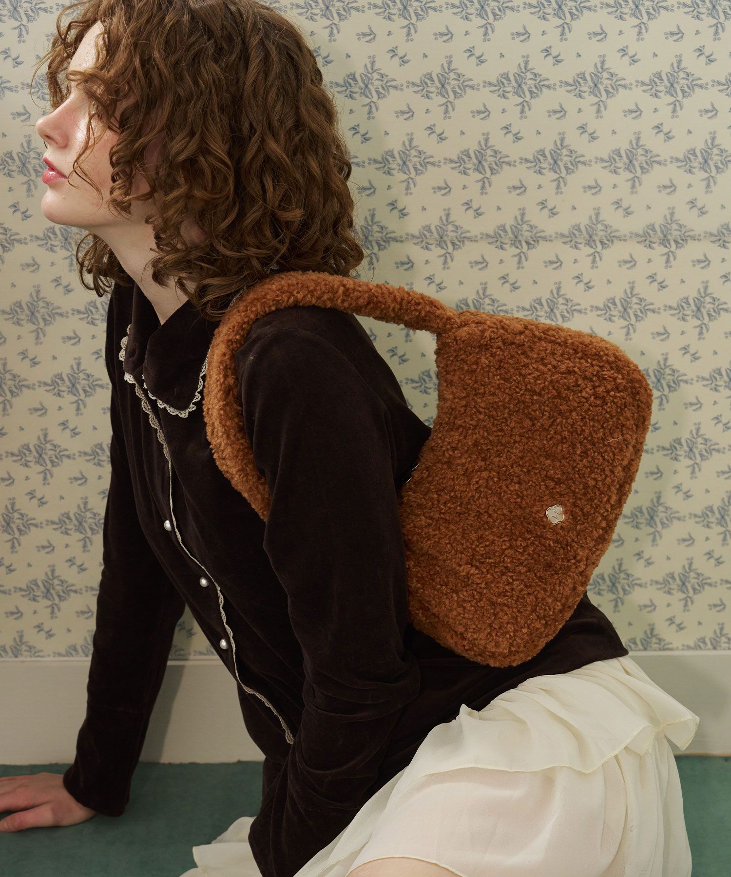 ショルダーバッグ・ポシェット HEEARI Ange Fur Tote Bag Ange Fur Tote Bag_Pink MUSINSA公式 | HEEARI Anju fur tote bag_brown