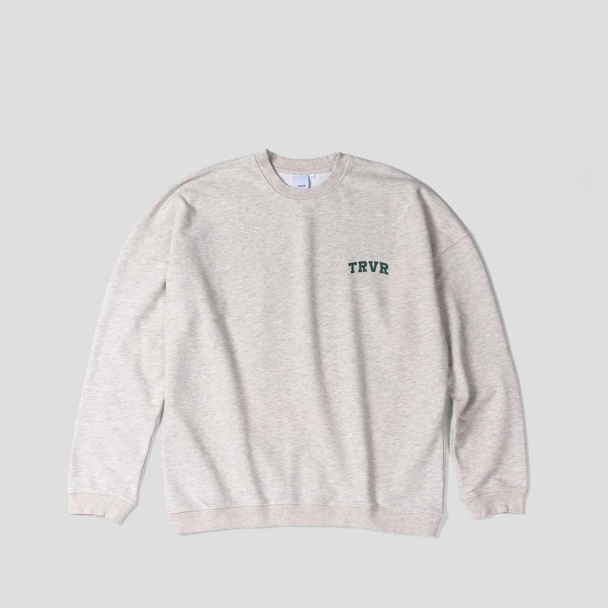 티알브이알(TRVR) Sweatshirts F-Graphic Oatmeal