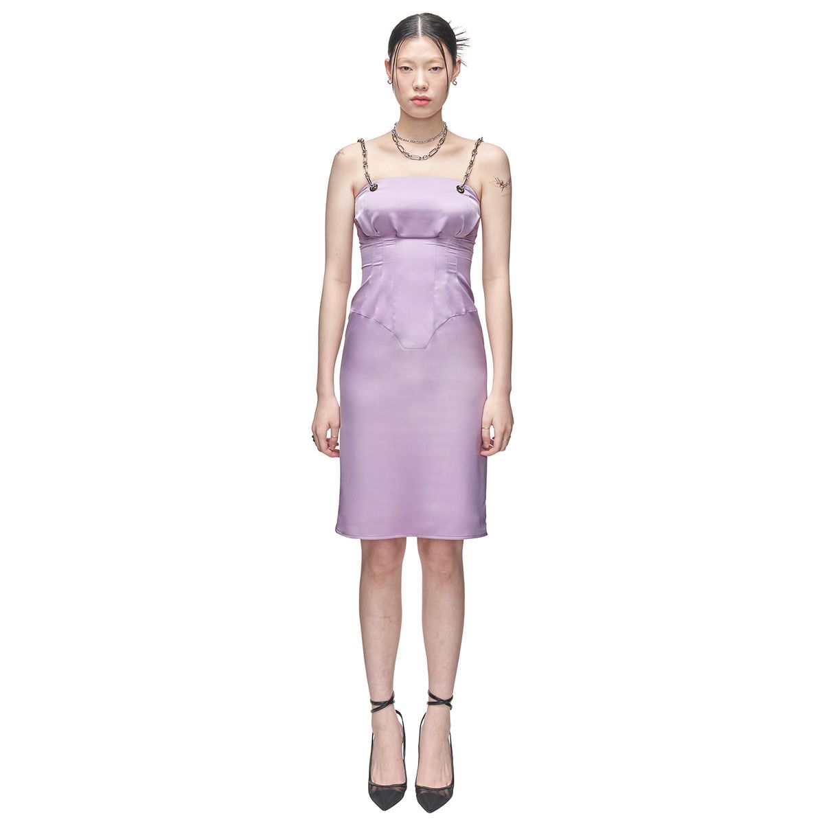 킴지수(KIMZISU) Marble Tailored Dress _ Lilac