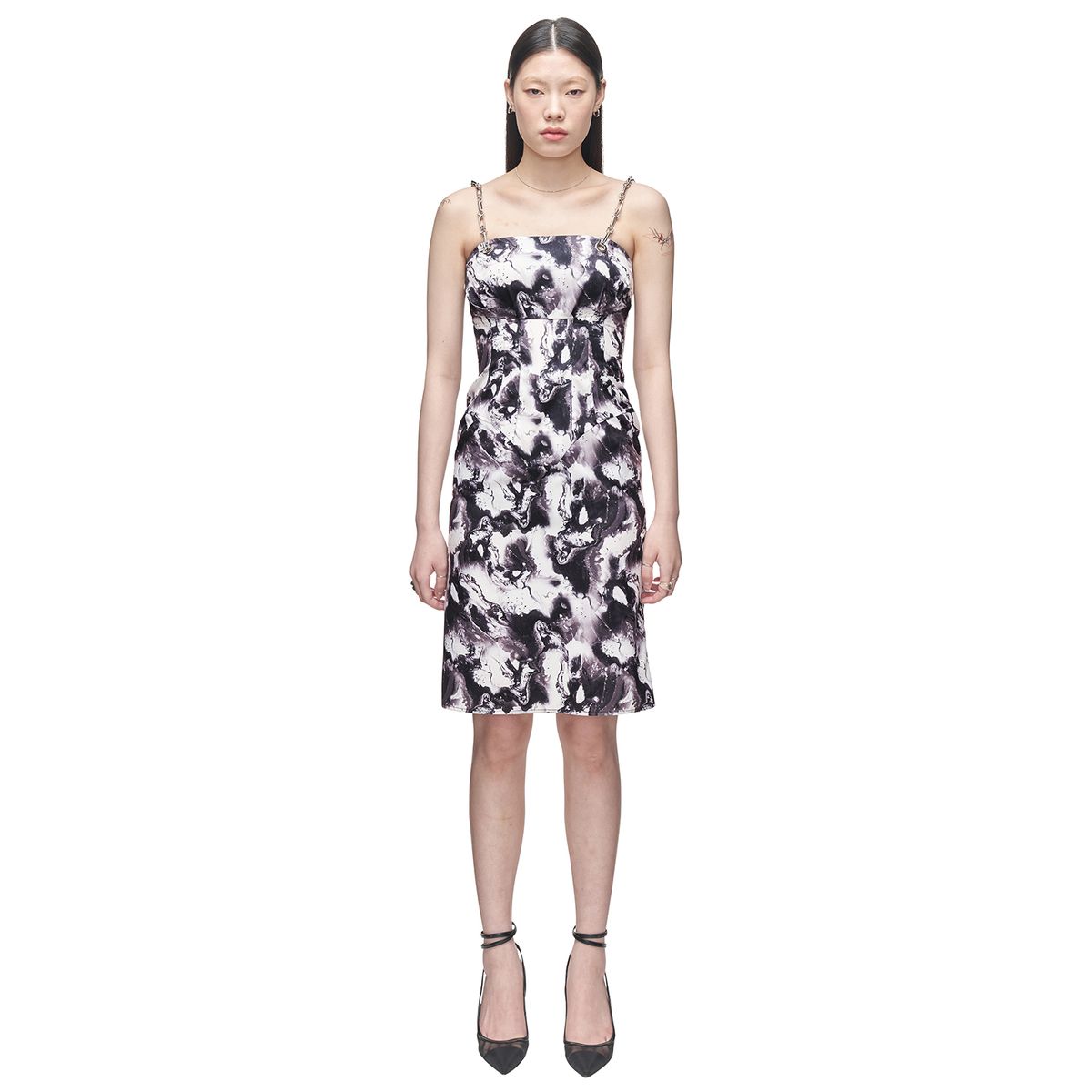 킴지수(KIMZISU) Marble Tailored Dress _ Black