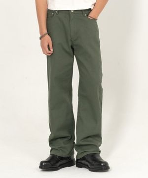 [원단 선택 가능]데일리 와이드 진 (KHAKI)