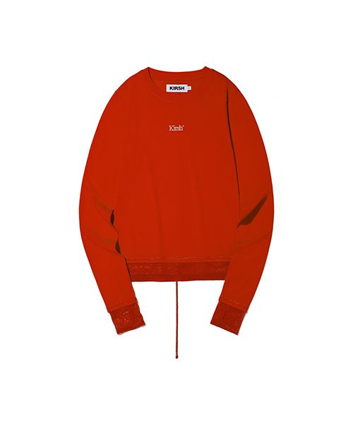 Tシャツ・カットソー KIRSH Kirsch Layered Slim Long Sleeve Red MUSINSA | KIRSH Kirsch Layered Slim Long Sleeve [Red]