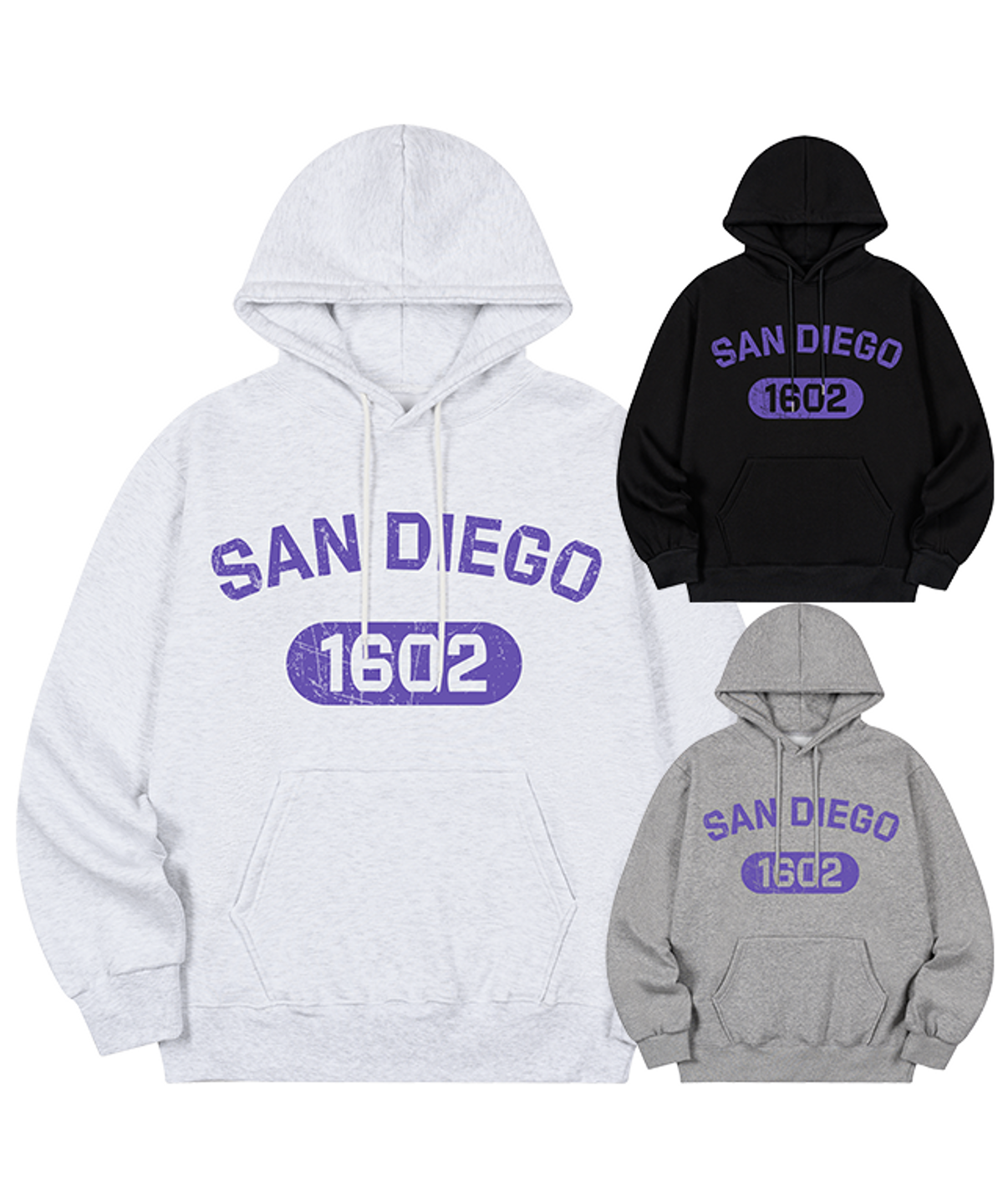 어썸어스(AWESOMEUS) (23FW) 1602 HOODIE 3 COLOR
