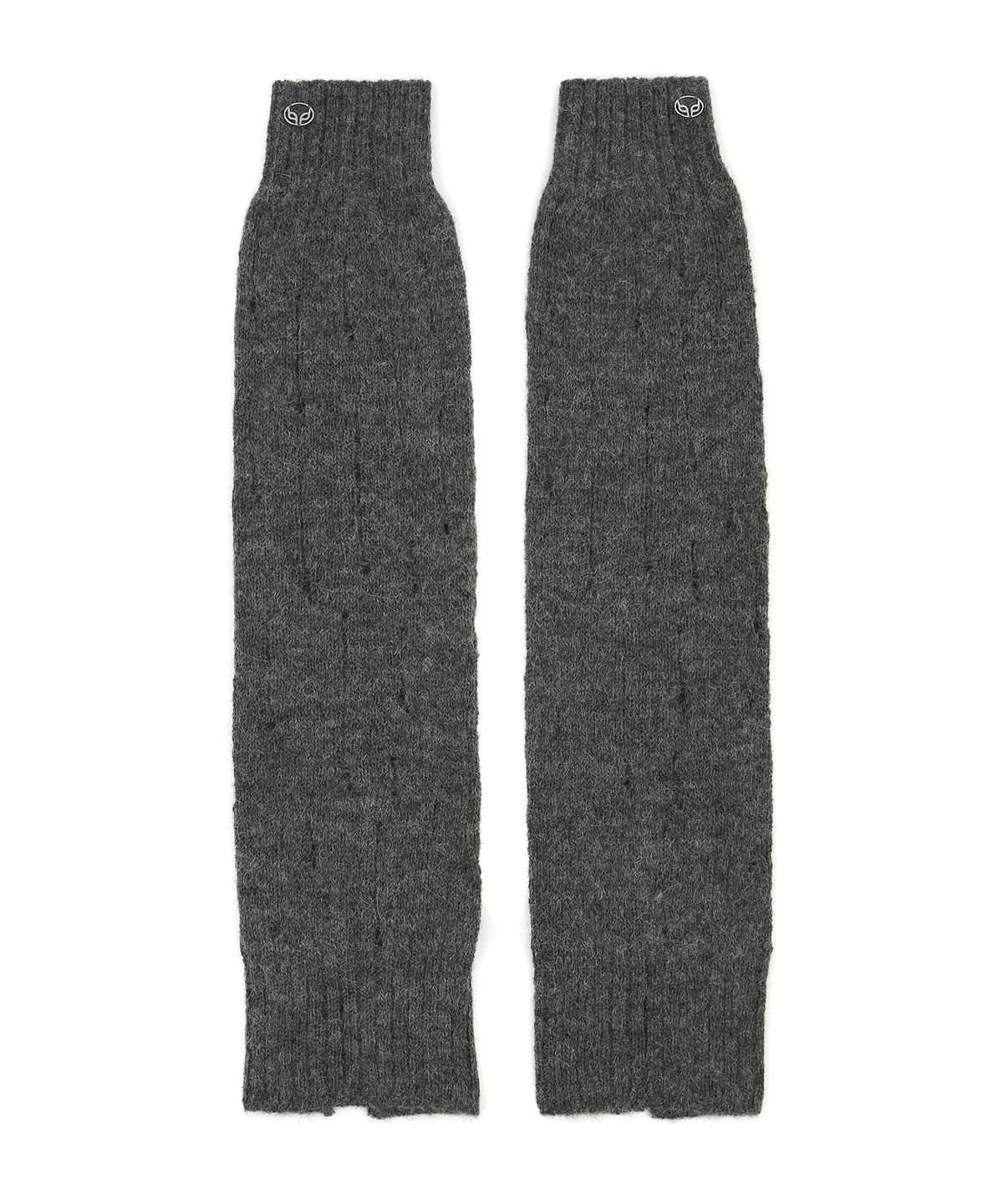 라라폭스(LALAFOX) KNIT LEG WARMER CHARCOAL BP4AK002
