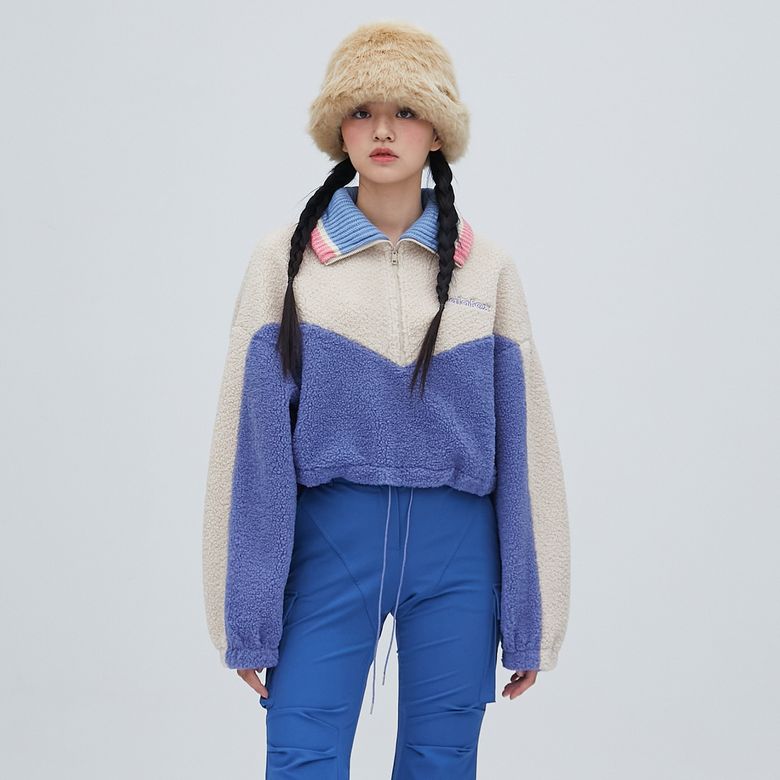 FURRY BUCKET HAT BEIGE BQ4AH001