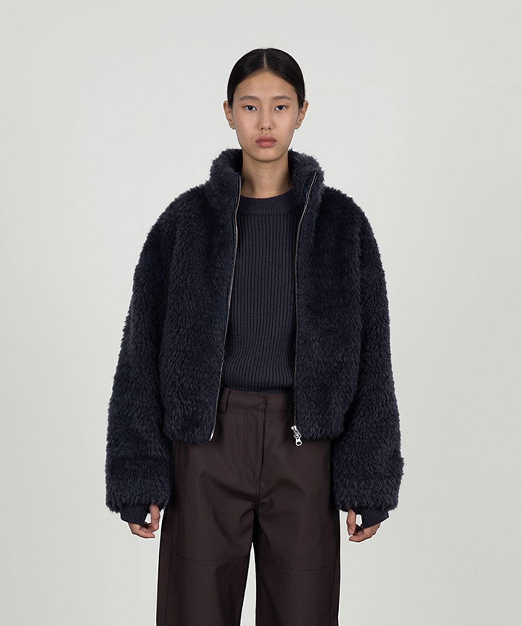 【AMOMENTO】23fw HAIRY FUR BLOUSON AMOMENTO】23fw HAIRY FUR BLOUSON