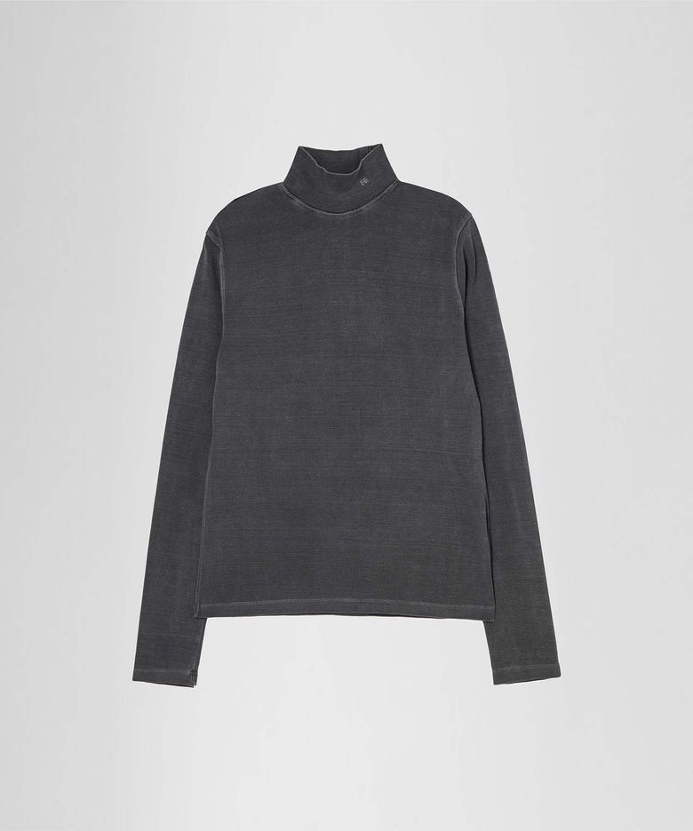 WOMENS TURTLE NECK GREY