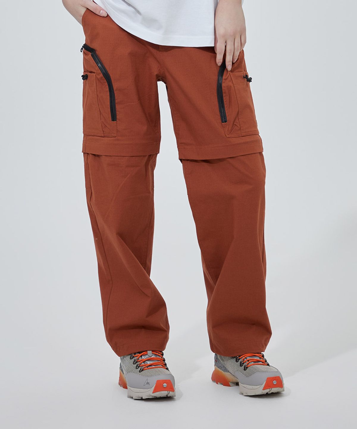 시에라디자인(SIERRA DESIGNS) 글렌(GLEN) 디테쳐블 와이드 팬츠 BROWN