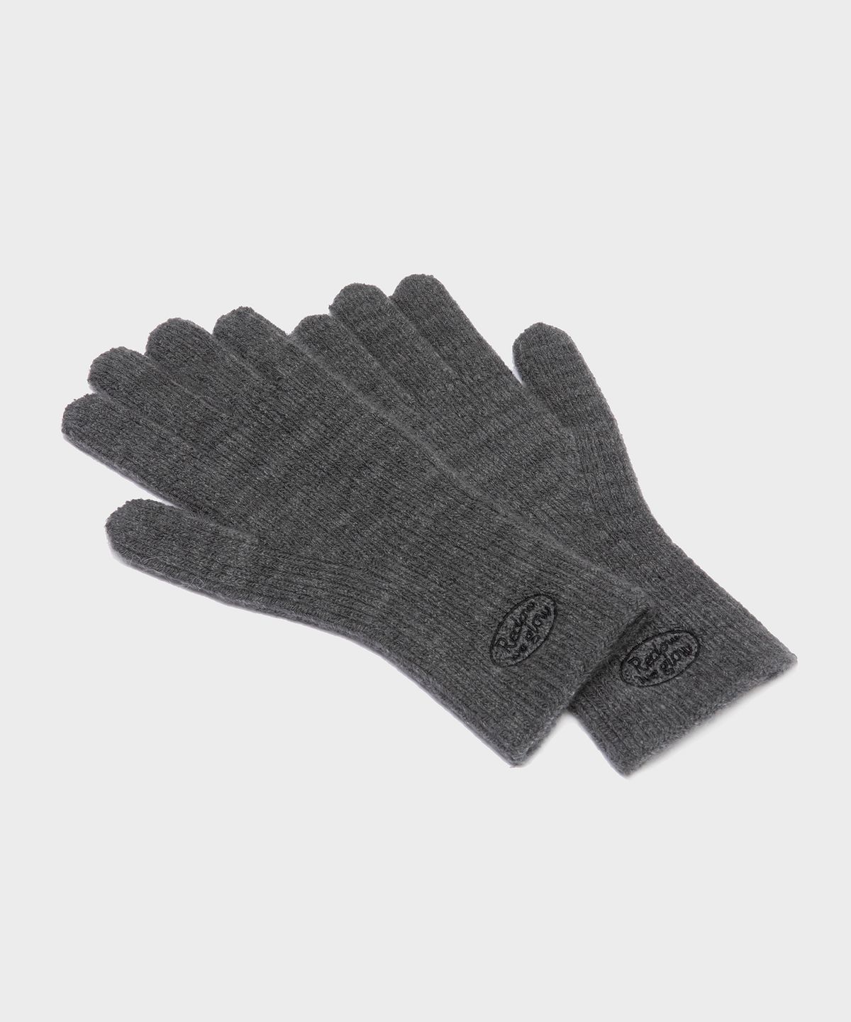 리끌로우(RECLOW) RC KNIT LOGO 장갑 CHARCOAL
