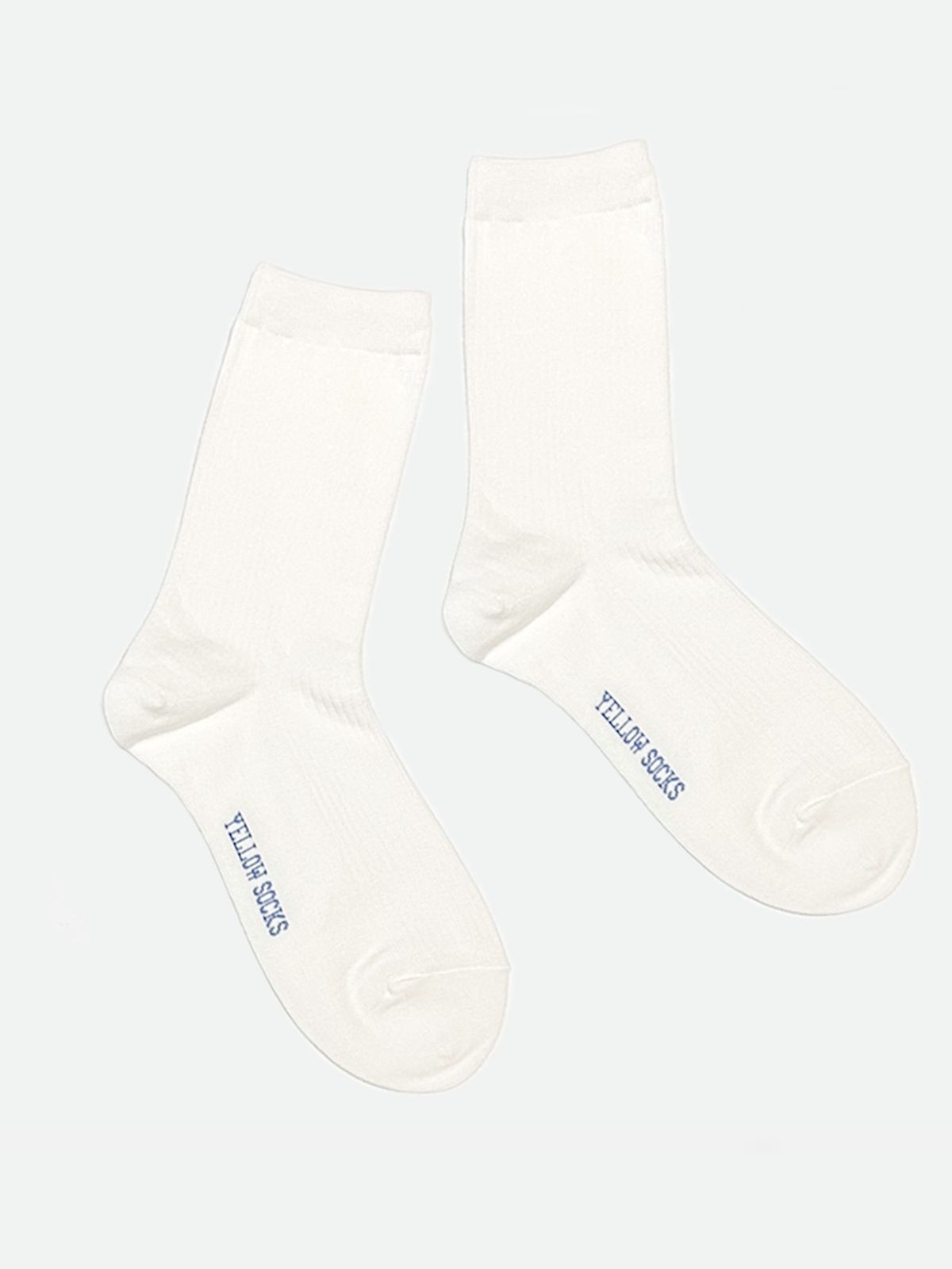 옐로우삭스(YELLOWSOCKS) 소프트 골지 화이트
