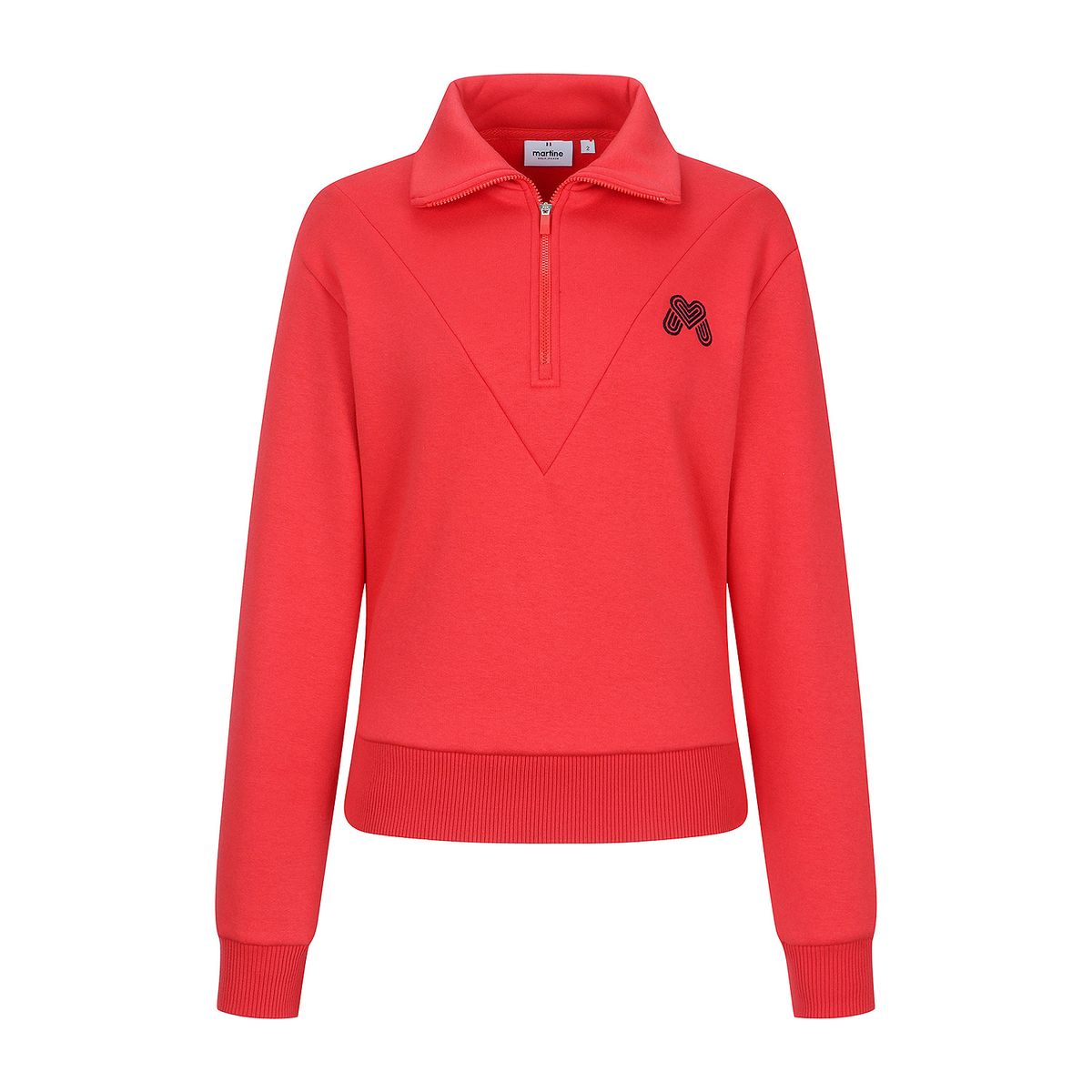마틴골프(MARTINE GOLF) Half Zip-up Shirts_Red