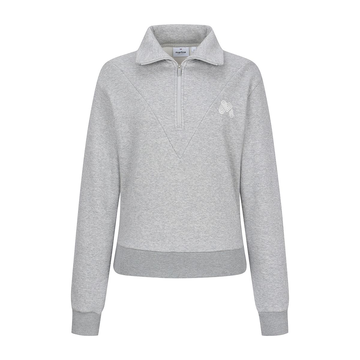 마틴골프(MARTINE GOLF) Half Zip-up Shirts_M/Grey
