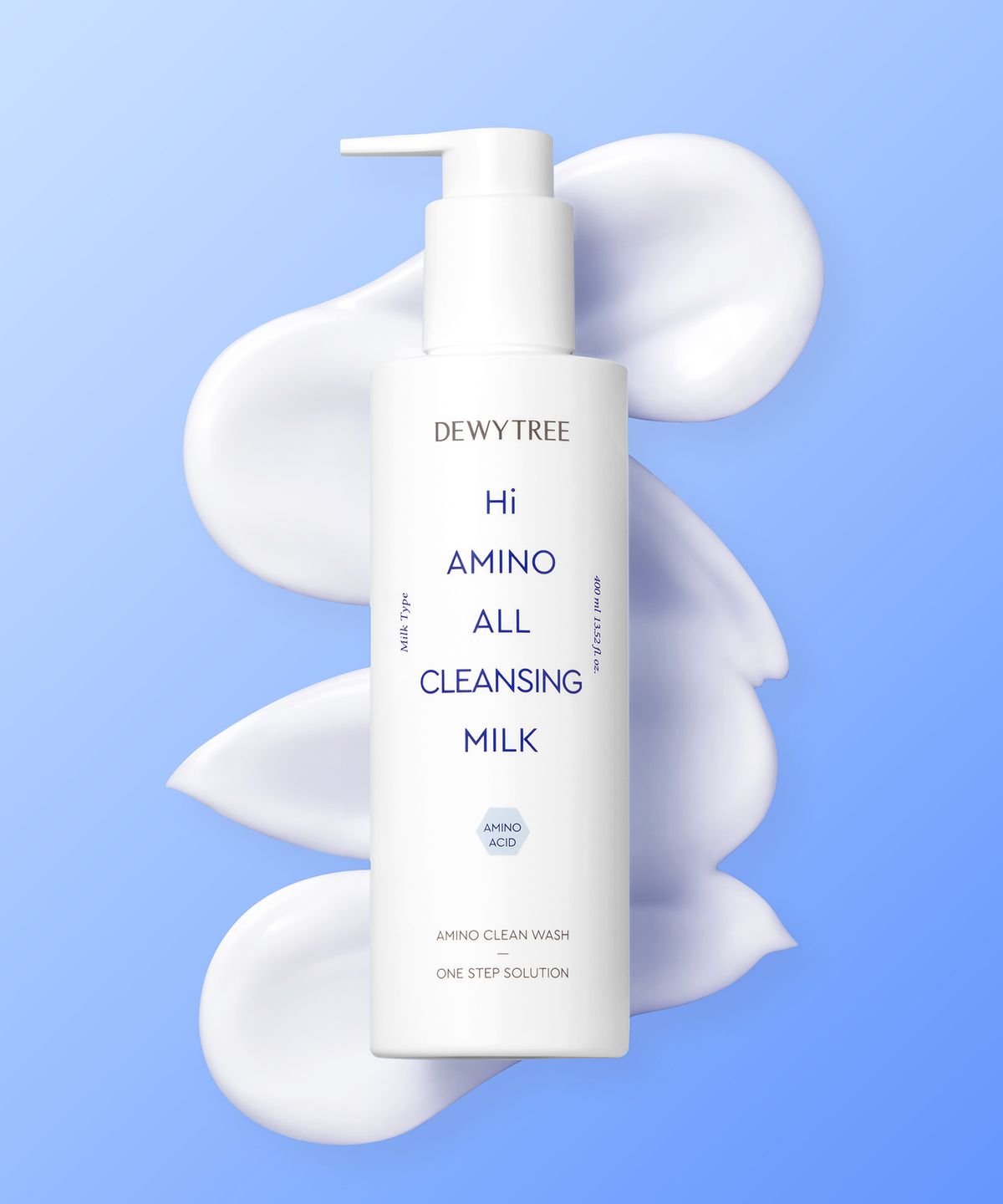 듀이트리(DEWYTREE) [본품400ml] 하이 아미노 올 클렌징 밀크 400ml