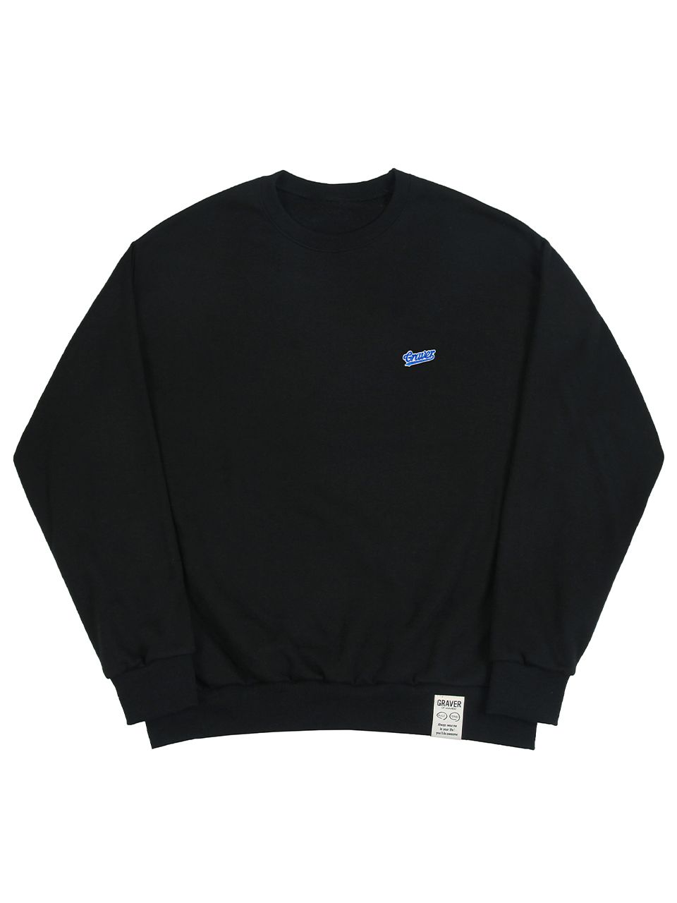 【GRAVER】23FW★ Baseball Blue Logo Embroidery Hoodie 41HFeYTcCAL.