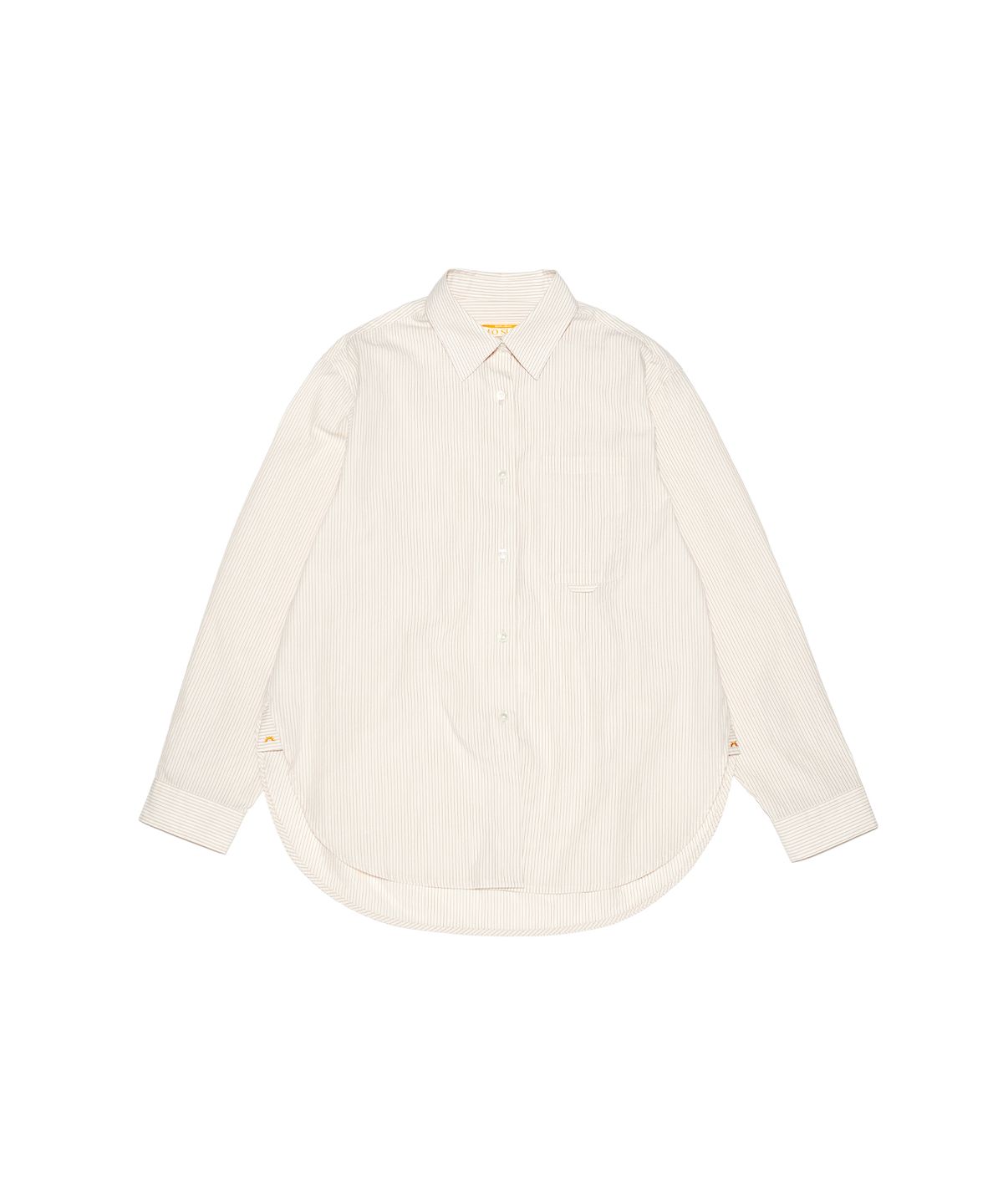 헬로 선라이즈(HELLO SUNRISE) HS Comfort Shirt(W)_Beige Stripe