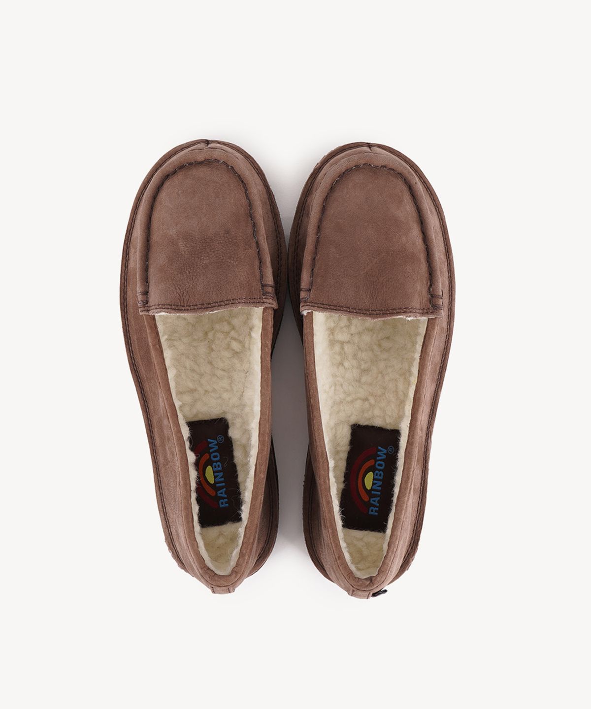 레인보우샌들(RAINBOW SANDALS) 클래식 플리스 로퍼 에스프레소 남성 & 여성