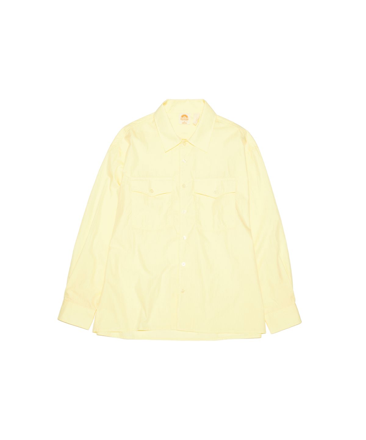 헬로 선라이즈(HELLO SUNRISE) HS Safari Shirt Jacket_Washed Yellow