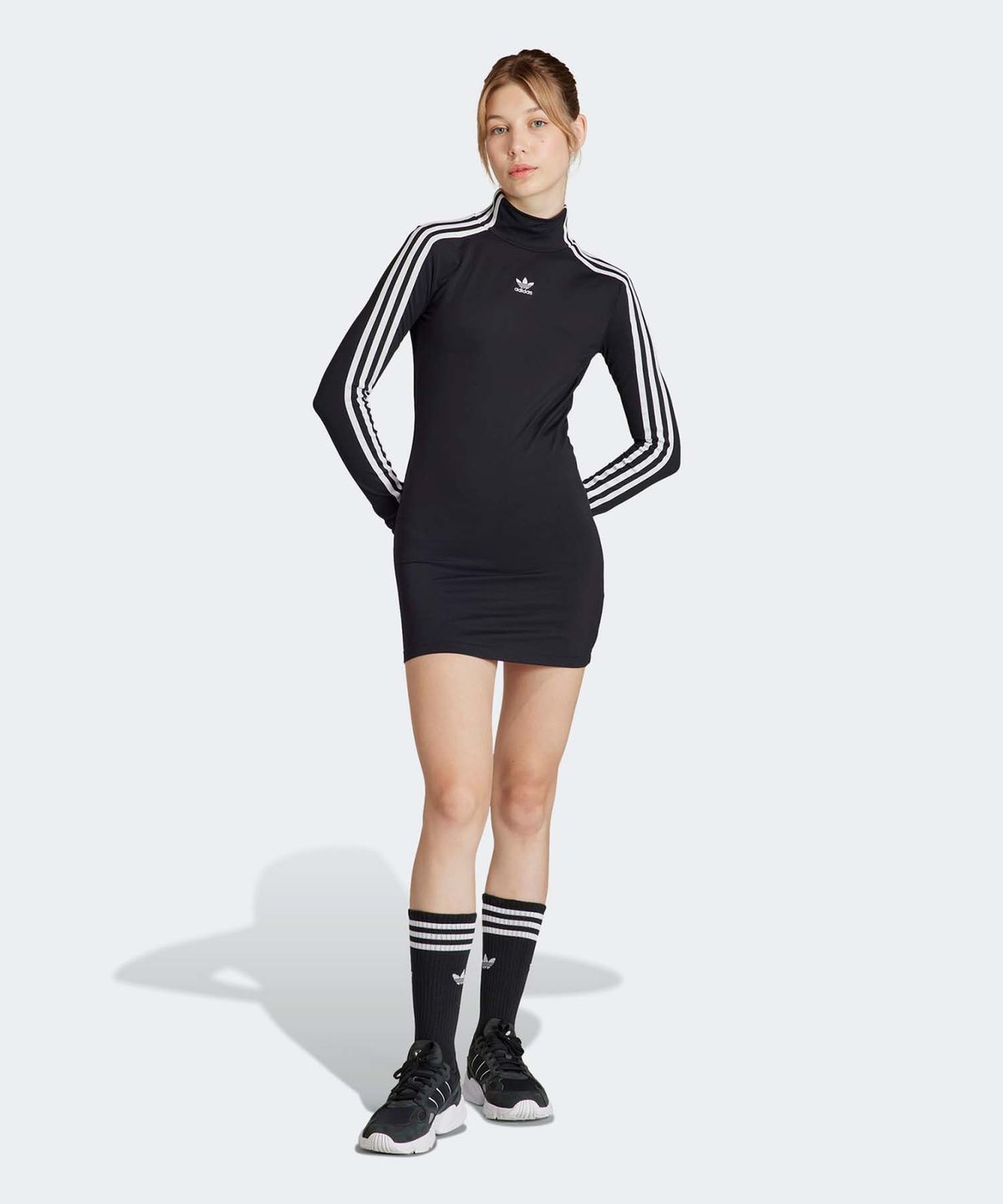 아디다스(ADIDAS) ADILENIUM 타이트 컷 드레스 - 블랙 / IV9333