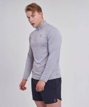 액티브 사계절 반집업 - Gray